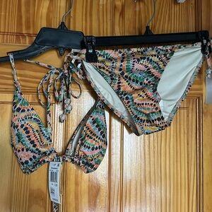 Shoshanna Swim Shoshanna Ring Triangle Bikini Top And Bikini Bottom Poshmark